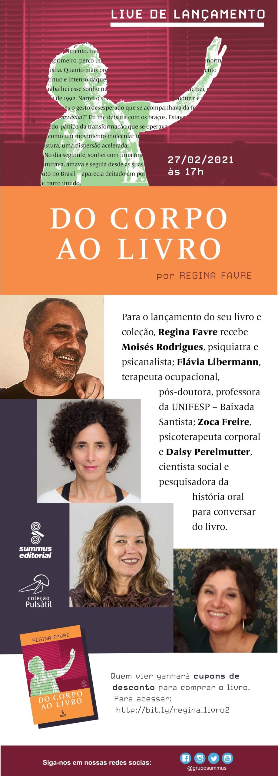 Clique aqui para acessar o Canal do YouTube