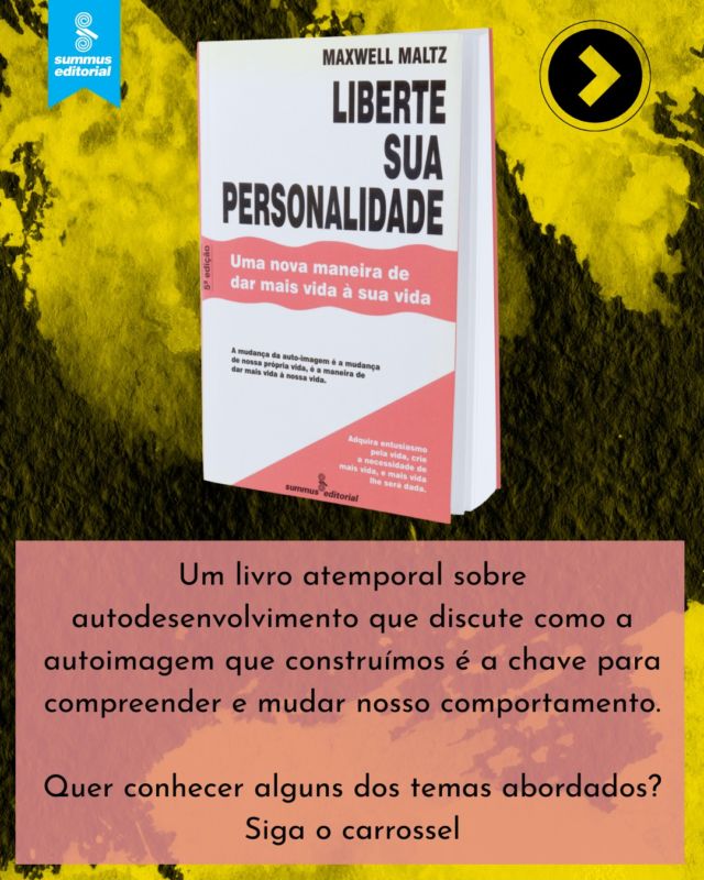 “Liberte sua personalidade”: um livro essencial que mostra como a autoimagem influencia diretamente nosso sucesso e felicidade. Para quem está em busca de crescimento pessoal e desenvolvimento, esta leitura é um guia poderoso para entender e melhorar a relação consigo mesmo, desbloqueando seu verdadeiro potencial.
#LiberteSuaPersonalidade #Autoconhecimento #SejaVoceMesmo #DesenvolvimentoPessoal #MaxwellMaltz #TransformaçãoPessoal #quadrosmentais #autoimagem #summuseditorial